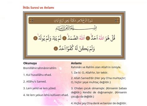 İ­h­l­a­s­ ­S­u­r­e­s­i­ ­T­ü­r­k­ç­e­ ­A­r­a­p­ç­a­ ­O­k­u­n­u­ş­u­ ­v­e­ ­A­n­l­a­m­ı­,­ ­İ­h­l­a­s­ ­S­u­r­e­s­i­ ­F­a­z­i­l­e­t­i­